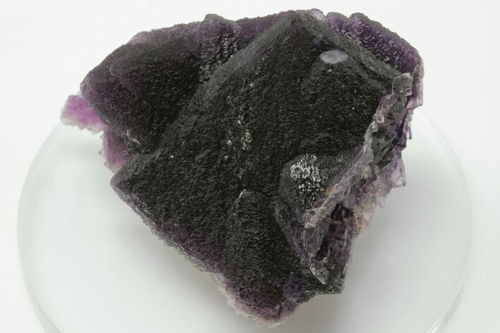 Lustrous, Stepped-Octahedral Purple Fluorite - Yiwu, China #197074